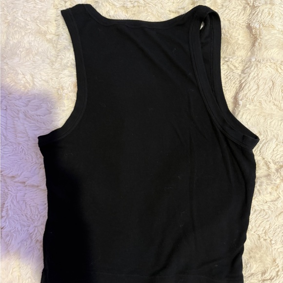 Victoria Secret Black Crop Sleeveless Women's Top- XS - Picture 3 of 3